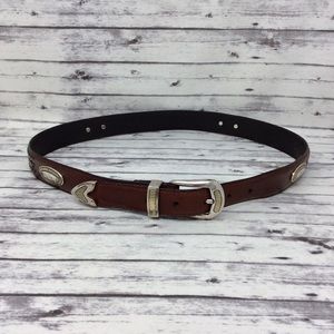 Fossil VTG-Women’s Leather Black & Brown Belt